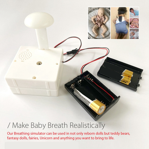 Simulador De Respiración Reborn Para Bebé Recién Nacido Con