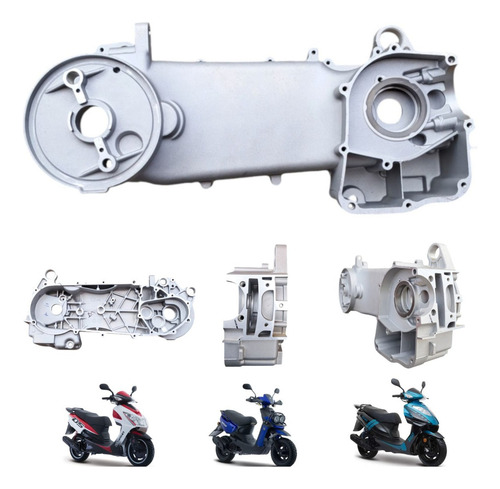 Carter Izquierdo Motoneta Completo Gs150 Trn150