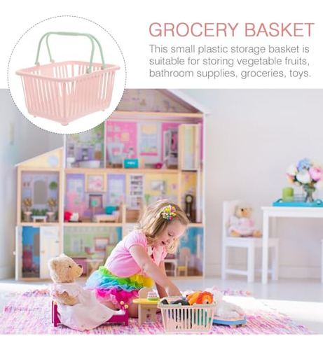 Cestas Pequeñas De Plástico Para Compras Infantiles