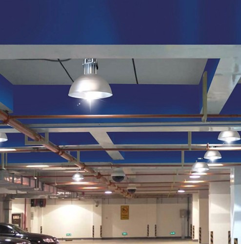 Imagen 4 de 6 de Lampara Led Galponera Highpower 100 Watt E40 Luz Dia