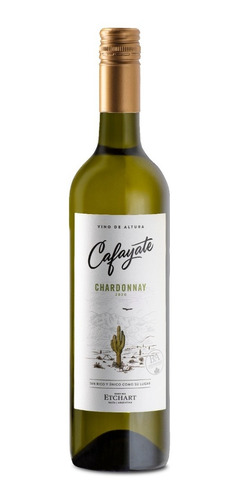 Imagen 1 de 5 de Vino Blanco Cafayate Chardonnay Botella De 750 Ml