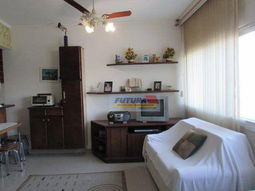 Imagem 3 de 30 de Studio Com 1 Dormitório Para Alugar, 41 M² Por R$ 1.800,00/mês - Ilha Porchat - São Vicente/sp - St0374