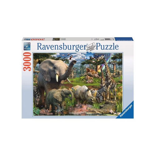 Rompecabezas Ravensburger 3000 Animales Estanque 44259