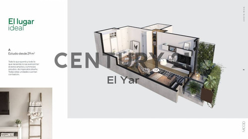 Imagen 9 de 13 de Venta Monoambente Contrafrente C/ Balcon 31,2 M2 Uf 902 Piso 9 Palermo Apto Prof