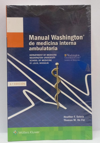 Libro Manual Washington De Medicina Interna Ambulatoria