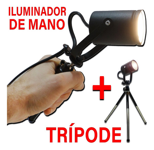 Iluminador Multifunción + Tripode Luz Led Foto Video Camara 