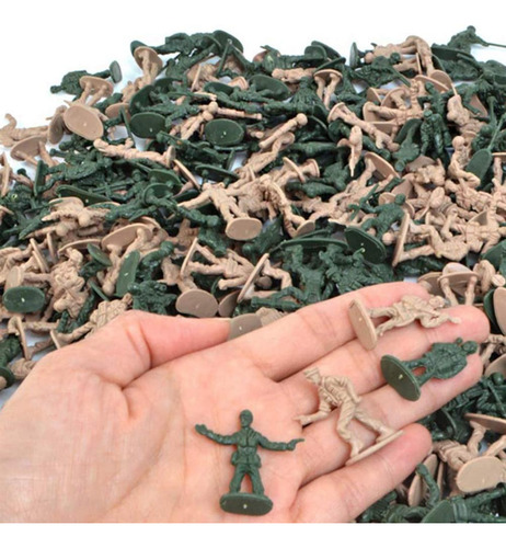Minifigura De Acción De Soldiers Army Scene Model De Plástic