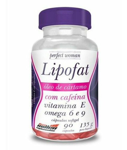 Lipofat Óleo De Cartamo - 90 Cápsulas - New Millen