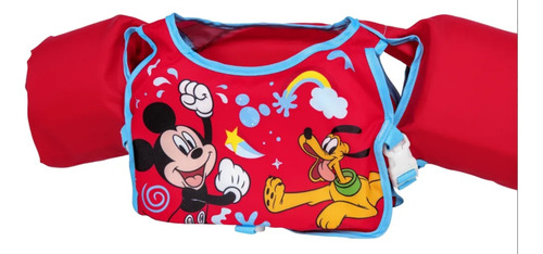 Colete Boia Salva Vidas Mickey Disney Bestway 3 A 6 Anos