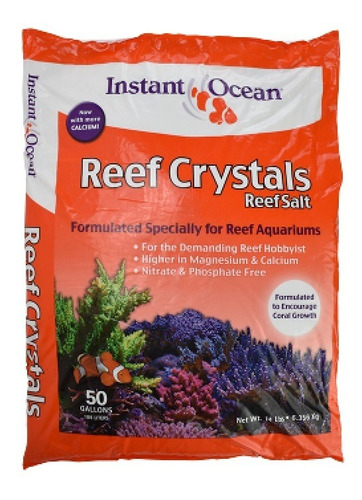 Sal Marina Reef Crystals 50gal 189.3 L Instant Ocean