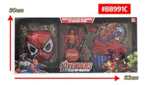 Comprar Mascaras, Guante Y Pistola Lanza Dardos Spiderman Juguete