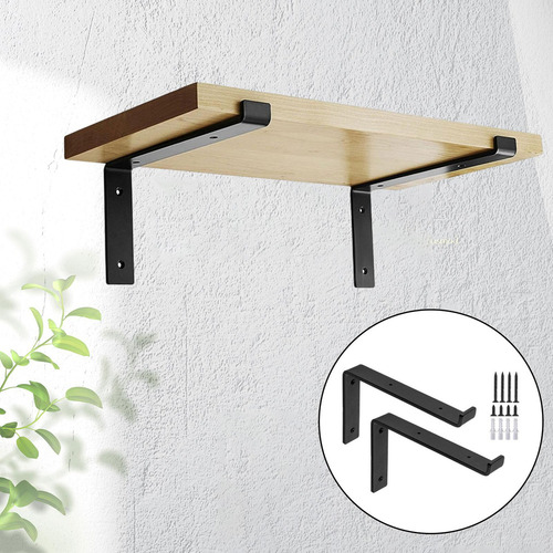 Soportes De Estante De Pared De Metal, Herrajes 14 Pulgadas