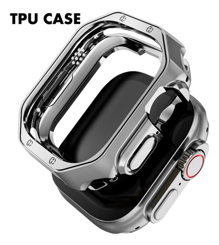 Funda De Tpu Suave Para Apple Watch Carcasa Ultra 49mm