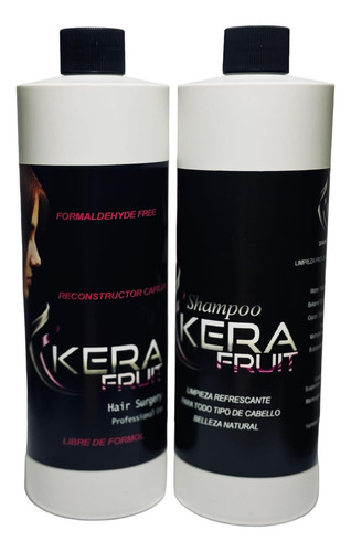 Kera Fruit Cirugia Capilar Para El Cabello Libre De Formol -