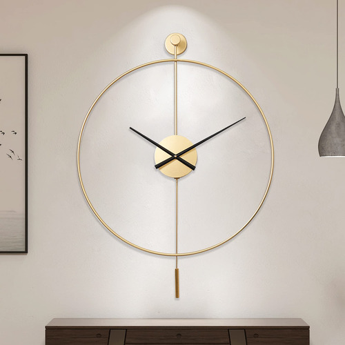 Reloj De Pared Decorativo Clsico Grande Con Pndulo, Moderno