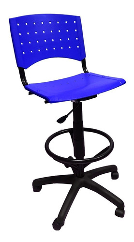 Silla Sillon Cajero Pvc Reforzado Neumatico Giratoria