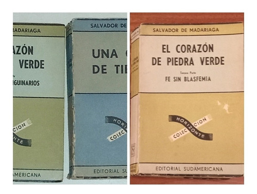 5 Libros: El Corazon De Piedra Verde  / Una Gota De Tiempo..