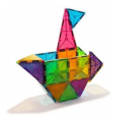 Juegos Magna-tiles - Juego De 32 Colores Transparentes, Las