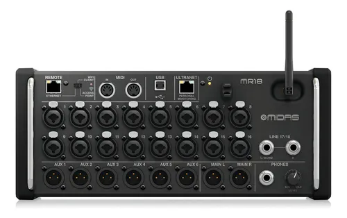 comprar Console Midas MR18 M Air de mistura 127u002F220V