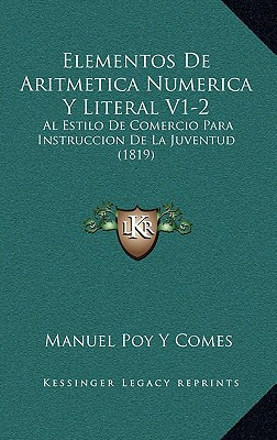 Libro Elementos De Aritmetica Numerica Y Literal V1-2: Al...