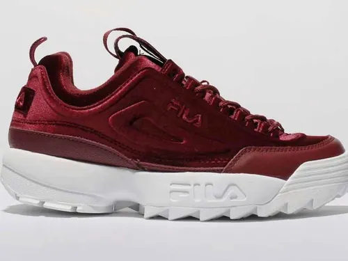 Zapatillas Fila Disruptor 2 Premiun Velvet Borbo Talle 37