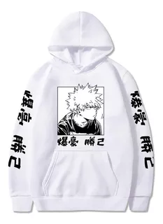 Blusa Moletom My Hero Academia Katsuki Bakugou Explosivo