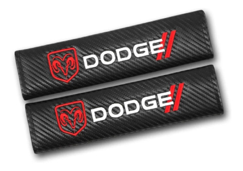 Funda O Cubre Cinturón De Seguridad Logo Dodge