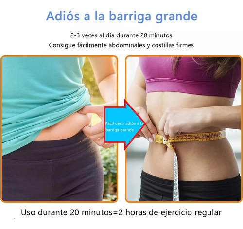 Rueda Abdominal Con Rebote - 2 Ruedas Antideslizantes Naranja