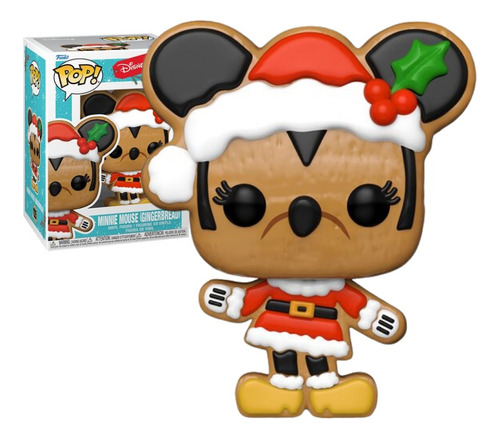 Funko Pop Gingerbread Minnie Mouse Holiday #1225 - Disney