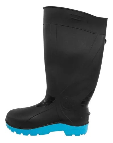 Bota Caucho Pvc Industrial Negra Talla 36 Toolcraft Tc5155