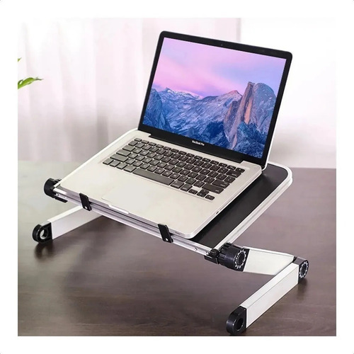 Imagen 4 de 5 de Elevador Notebook Alzador Notebook Plegable Laptop Stand