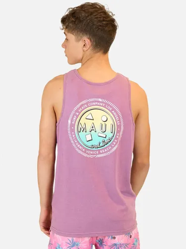 Polera S/m Outel Burdeo Infantil Maui And Sons