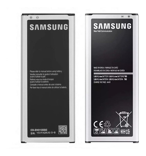 Bateria Original Samsung Note 4 Con Chip Nfc Eb-bn910- Ssyst