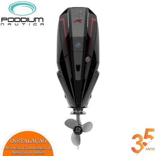 Imagem 5 de 9 de Motor De Popa Mercury 450 Hp L 4t Racing + Frete E/t Poddium