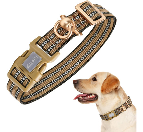 Collar De Perro Para Perros Medianos Y Grandes Collar Reflec