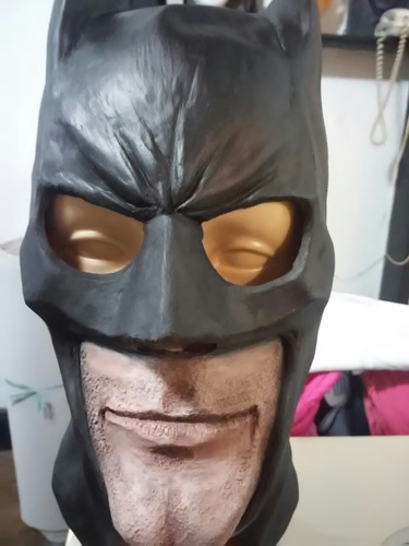 Mascara Latex Batman Con Barbilla Obras Fiestas Jodas Cumple
