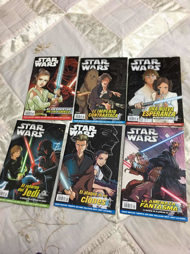 Star Wars Set De 5 Revistas Coleccionables Autor Varios Edit