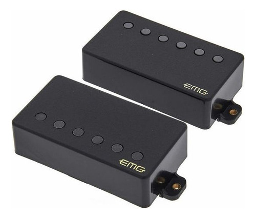 Set De Micrófonos Activos Emg 57/66 Set Black