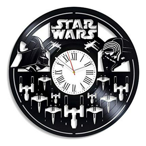 Reloj De Pared - Kovides Kylo Ren Y Darth Vader Art Jedi Dec