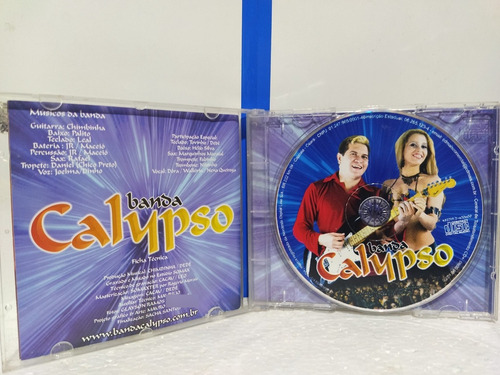 Cd Banda Calypso ,,volume 3 ,,o Ritmo Que Conquistou O Brasi (Usado)