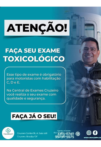 Exames Toxicológicos P/ Cnh