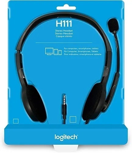 Auriculares Logitech H111 Stereo Business