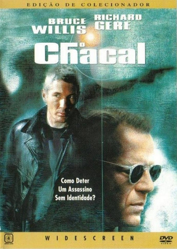 O Chacal - Dvd - Bruce Willis - Richard Gere