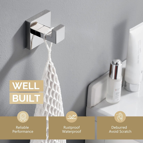 Gancho De Pared De Acero Inoxidable Para Toalla Y Bata