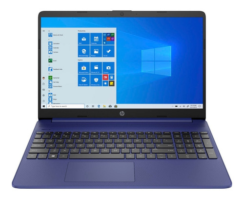 Notebook Hp 15ef 15.6 Hd Athlon Gold 256gb 8gb Indigo Blue