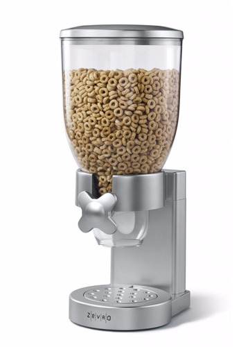 Dispenser De Cereales Alimento Cerealero Zevro Simple Blanco