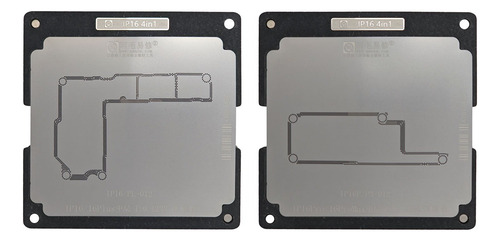Plataforma Holder Reballing Stencil Amaoe Para Iphone X A 16