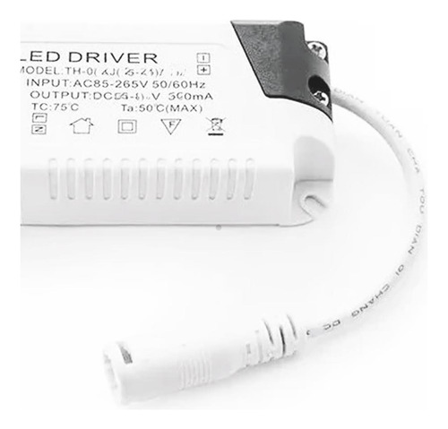 Fonte Driver Taschibra Led 24w - Branco Fosco - Ip20