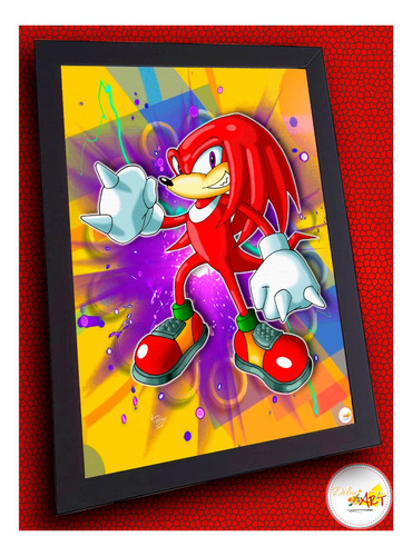 Imagen 4 de 6 de Cuadros De Sonic The Hegdehog - Dibujart