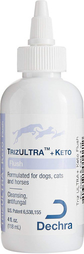 Dechra Trizultra Plus Keto Flush Para Gatos Y Perros, 4 Onza